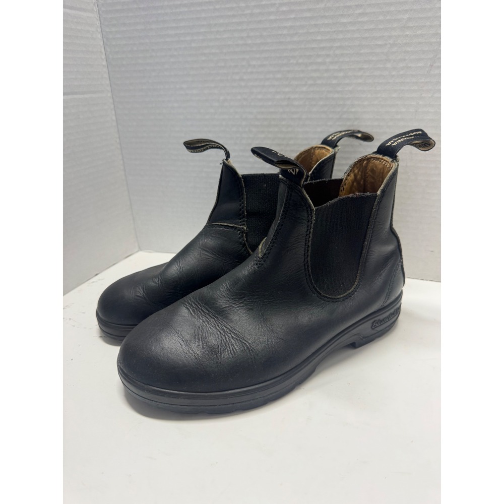 Blundstone 510 Original Chelsea Boots Black Leather Mens 5.5 Womens 7.5 AU 4.5